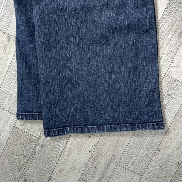 D & Co Womens Denim Jeans 12 Stretch Bootcut Medium Wash Outdoor Casual - Picture 6 of 16